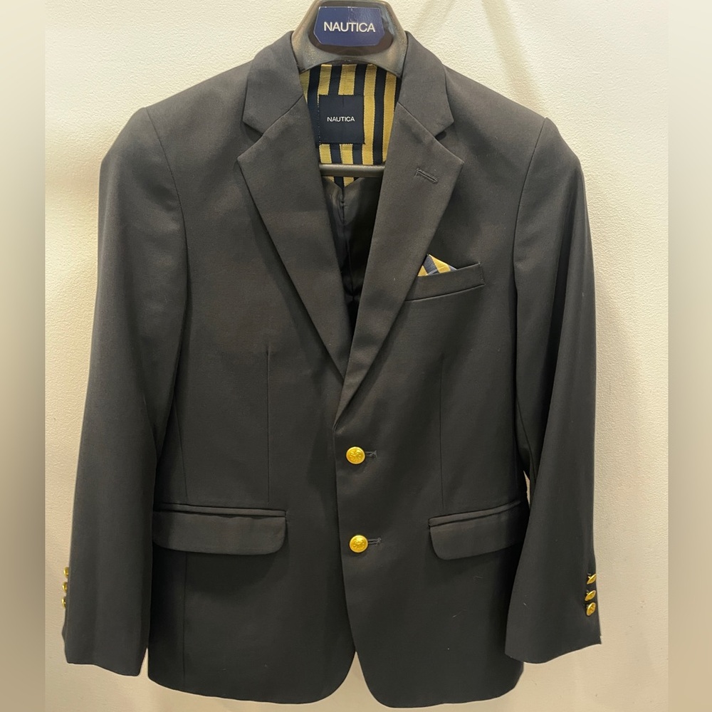 Nautica Boys Blazer Suit Jacket size 14R